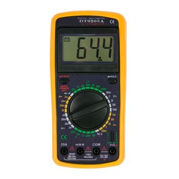 Мультиметр DT 9205A Энергия - Электрика, НВА - Измерительный инструмент - Мультимеры - Магазин электрооборудования для дома ТурбоВольт