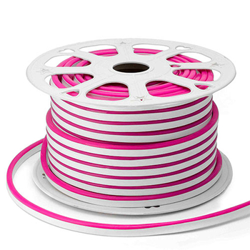 Неон светодиодный Apeyron розовый 6 Вт 220 В IP65 50 м мини (10-205) - Светильники - Cветодиодные ленты - Магазин электрооборудования для дома ТурбоВольт